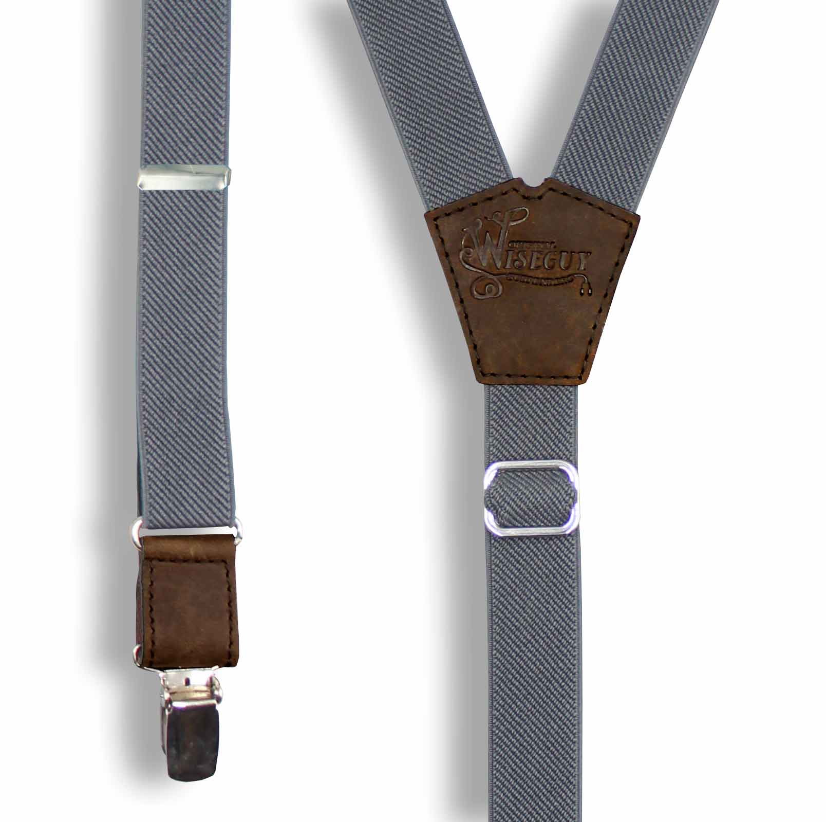 Essential Gray Slim Suspenders No. E5025