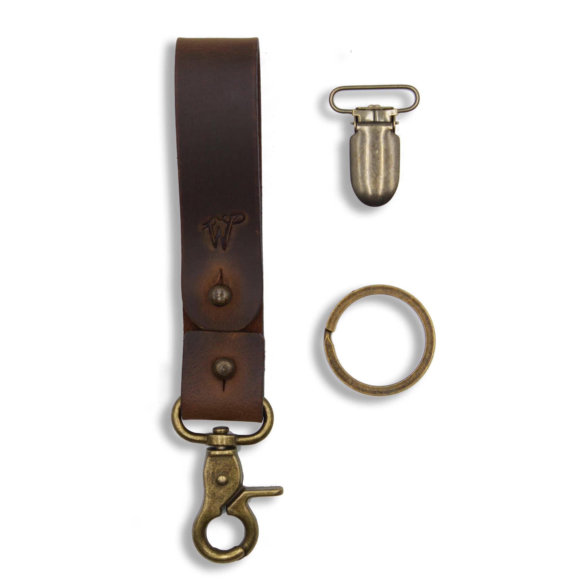 Keyring / Hat-holder Leather No. A8010