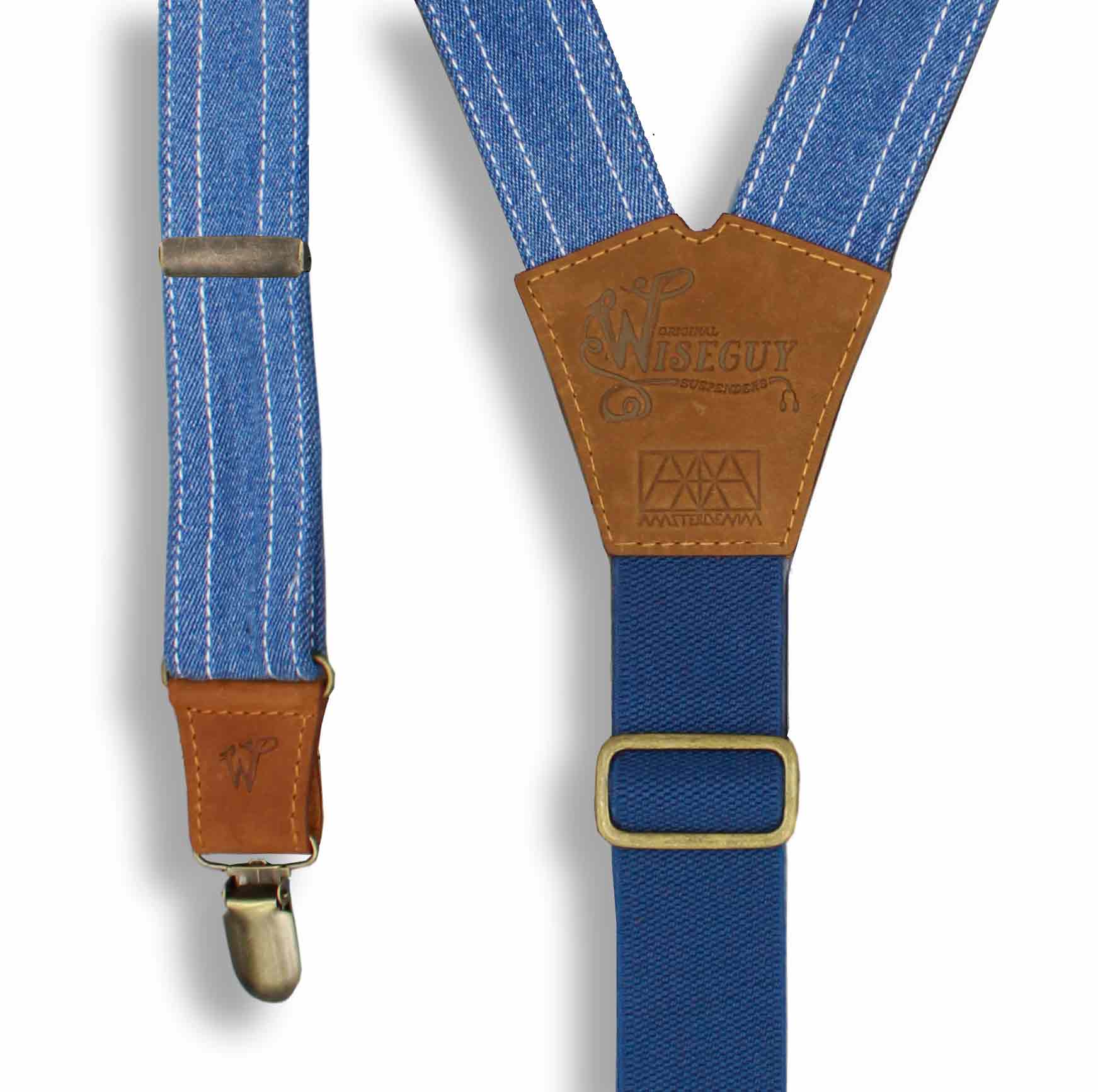 Denim Edition Amsterdenim Lightblue Wide Suspenders No. C6212