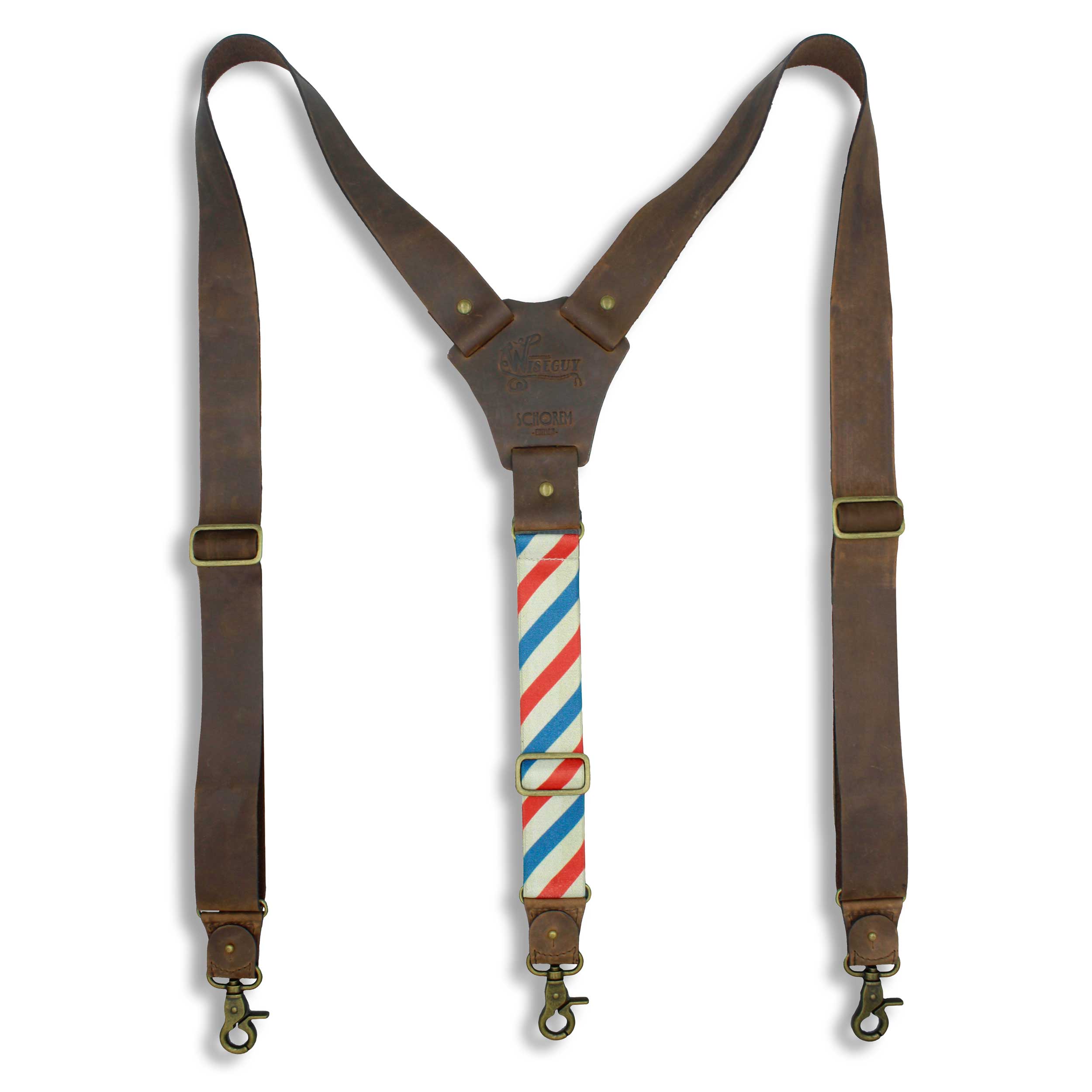 Schorem FLEX - Wiseguy Suspenders 1.36 inch/3.5 cm wide - Wiseguy Suspenders
