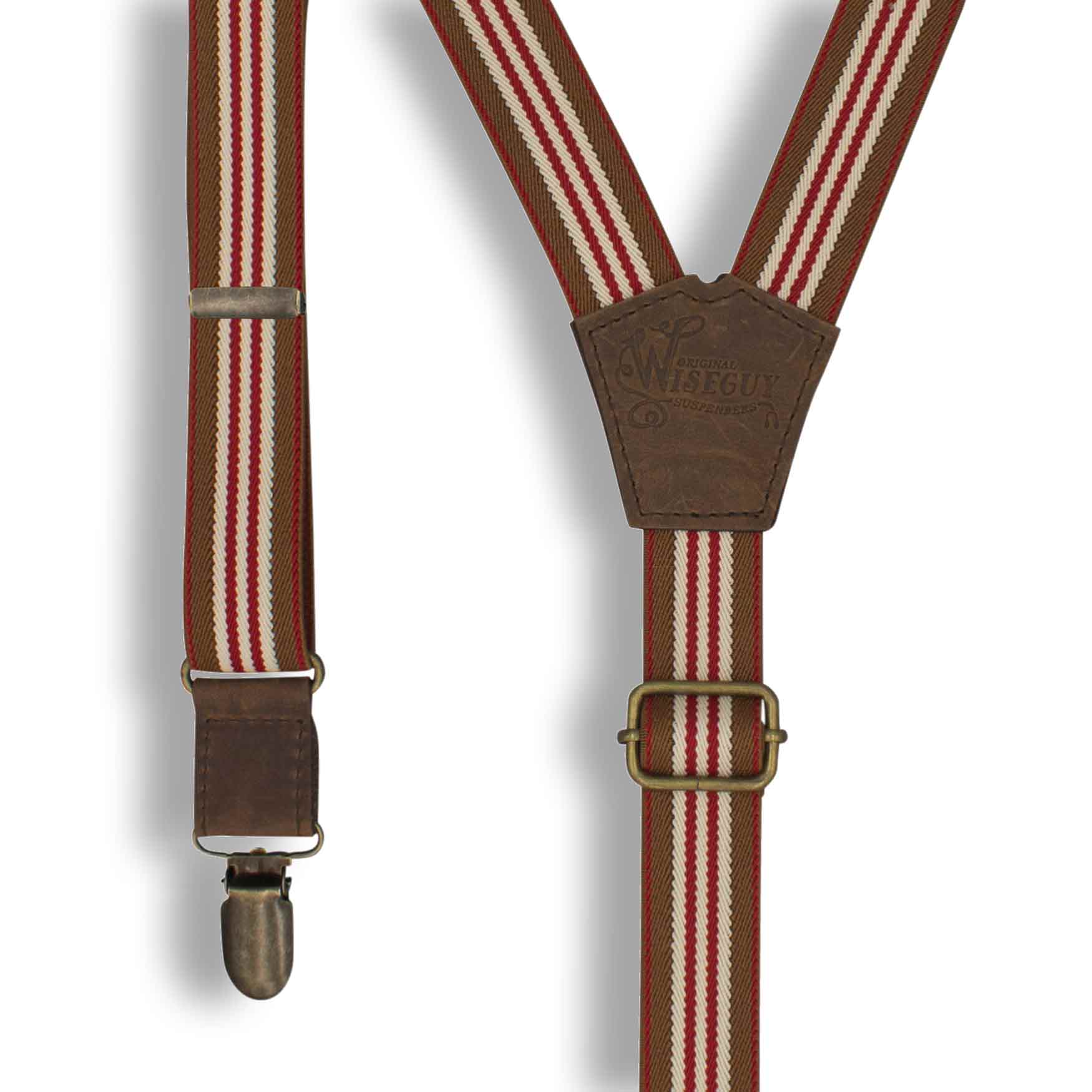 The Monaco Racing Suspenders slim straps (1 inch/2.54 cm) - Wiseguy Suspenders